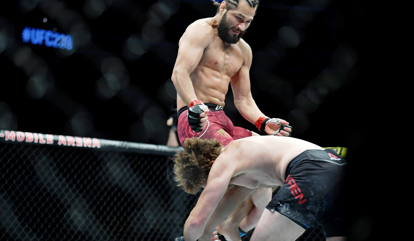 Jorge Masvidal has become a global star after his sensational 5-second flying knee KO of Ben Askren. Photo: USA TODAY Sports