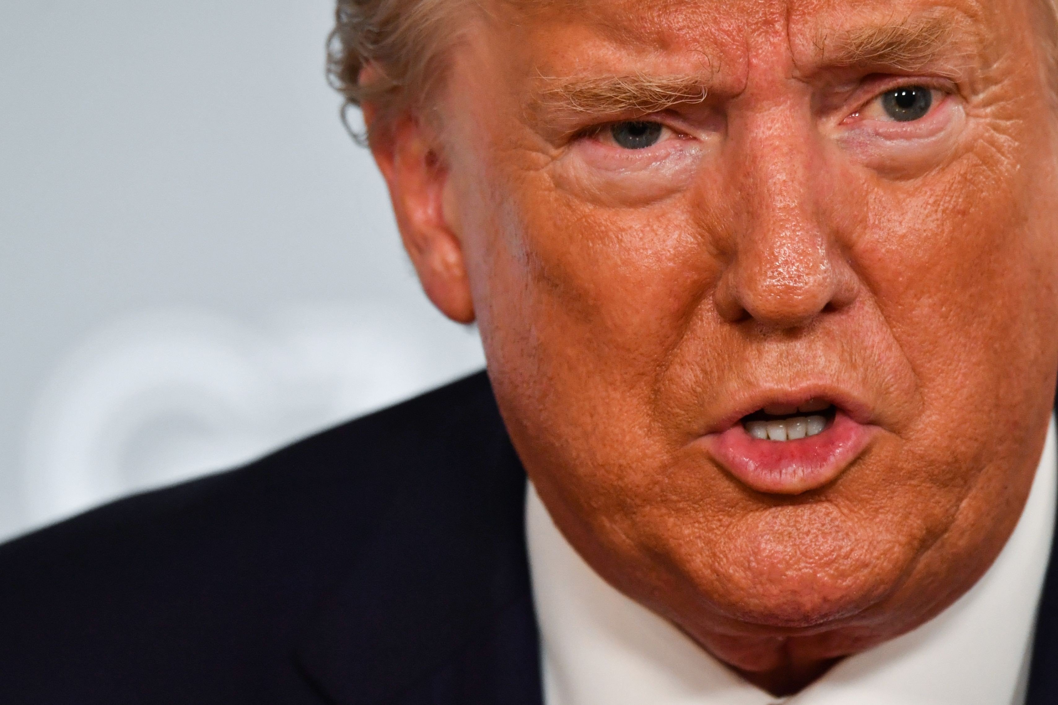 Donald Trump explains his distinctive orange hue: it's the light bulbs |  South China Morning Post