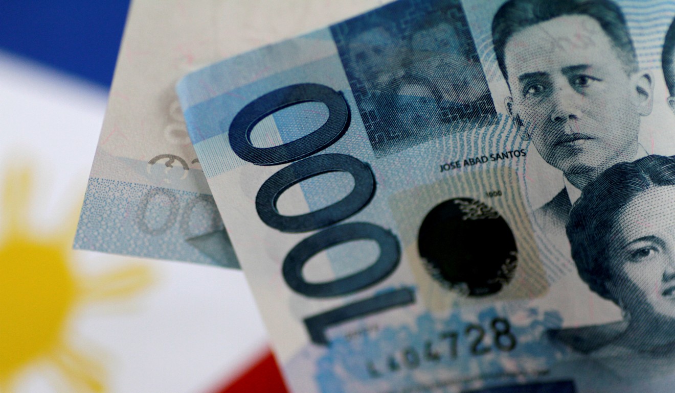 A Philippine peso note. Photo: Reuters
