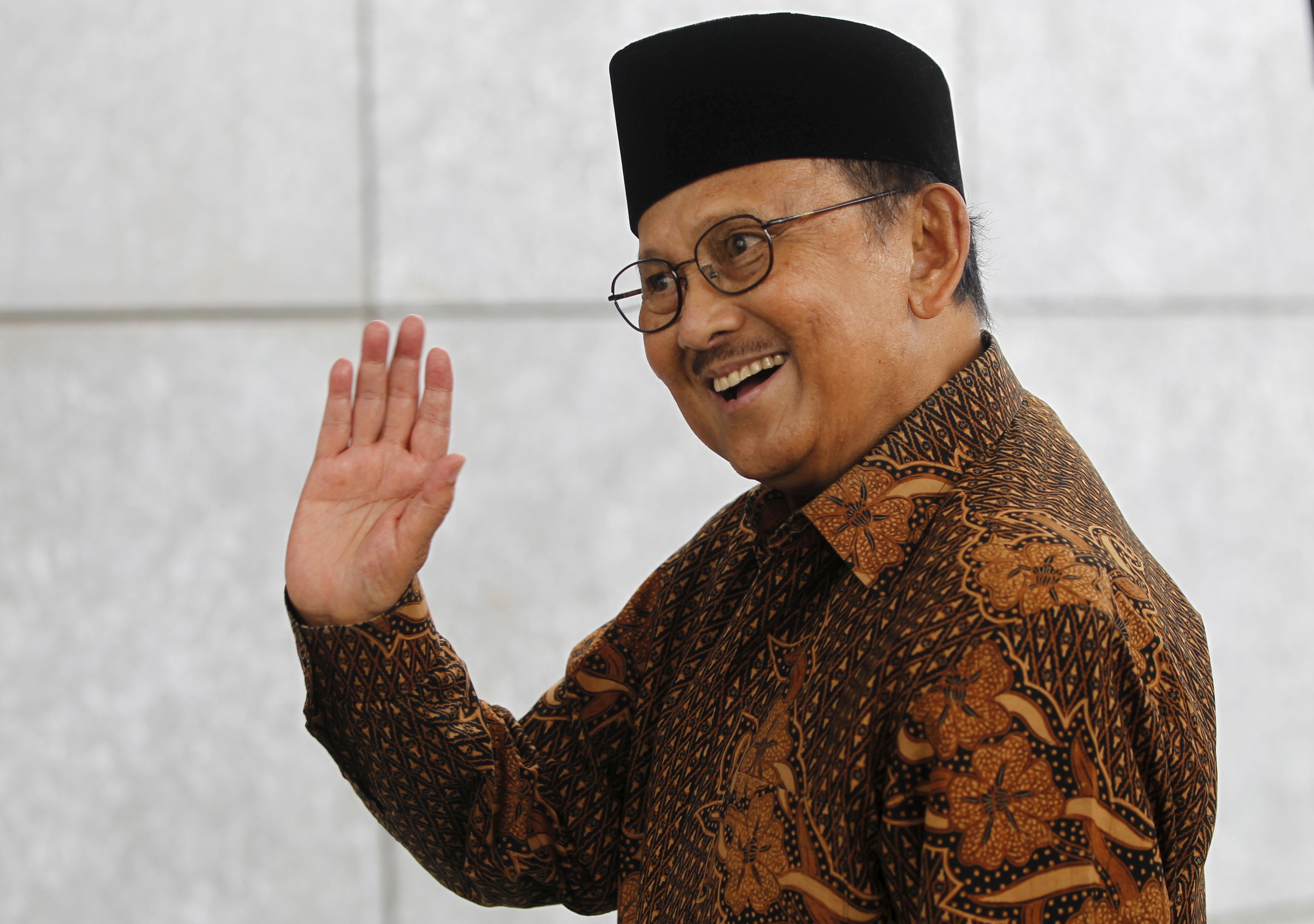 Former Indonesian president BJ Habibie. Photo: Reuters