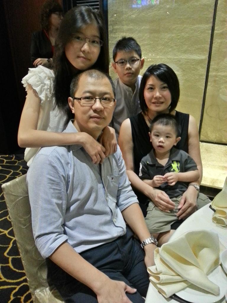 Lee Hui-pin and her family. She was killed on-board Malaysia Airlines flight MH17 which was shot down by a missile in Ukraine en route to Kuala Lumpur, killing everyone onboard Photo: Courtesy of the Wong family