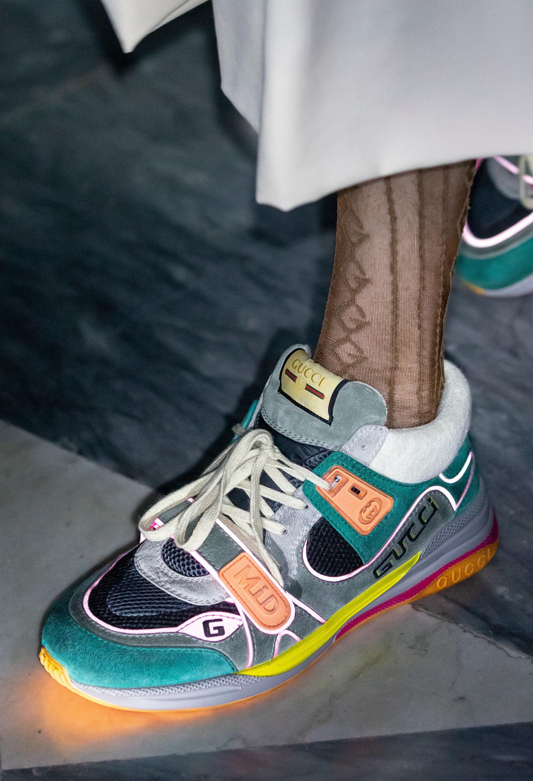 gucci style sneakers