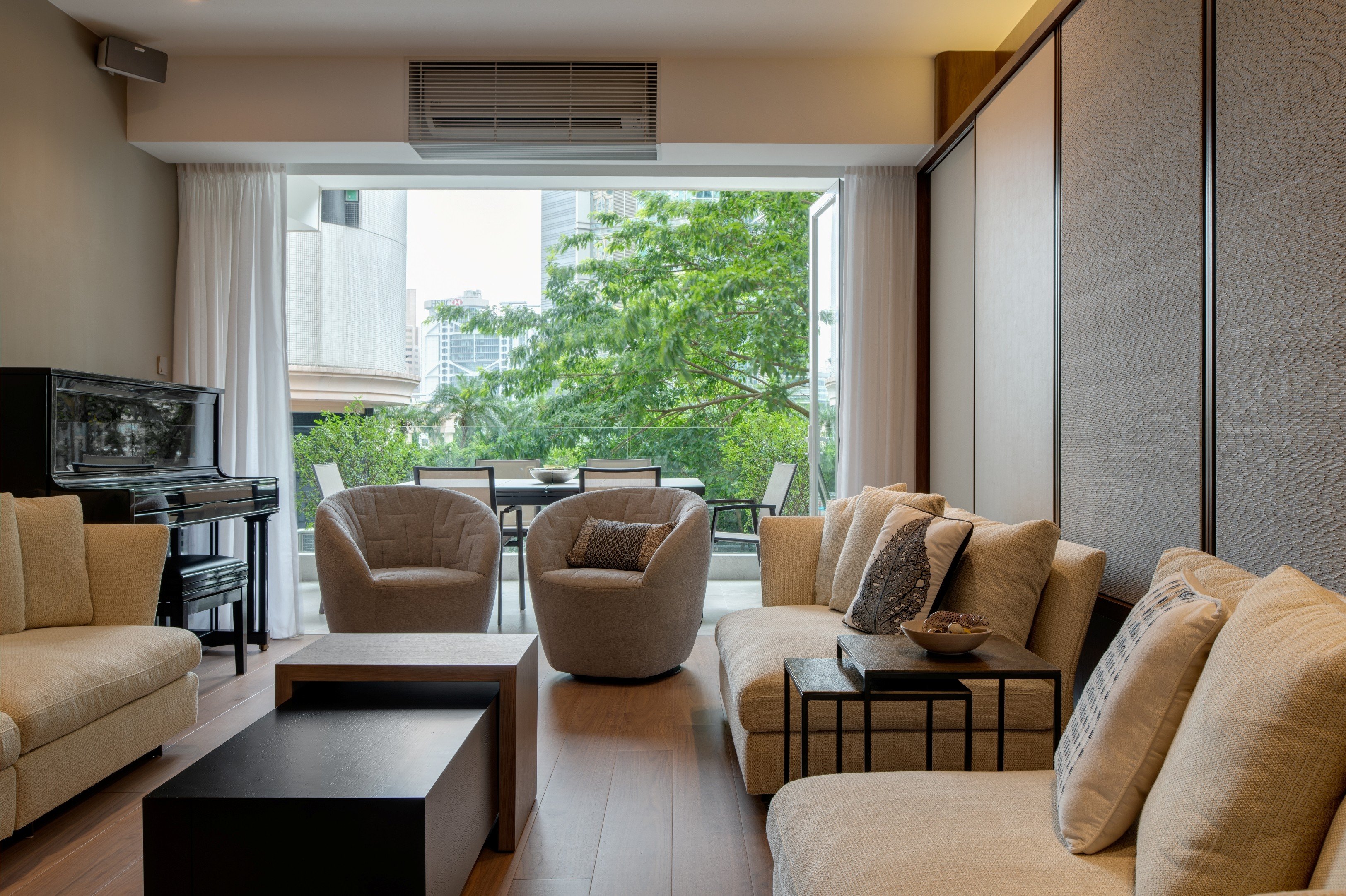 Abigail Koo’s Macdonnell Road flat designed by Chiling Leung, of Millwork Interiors. Photo: Steven Ko