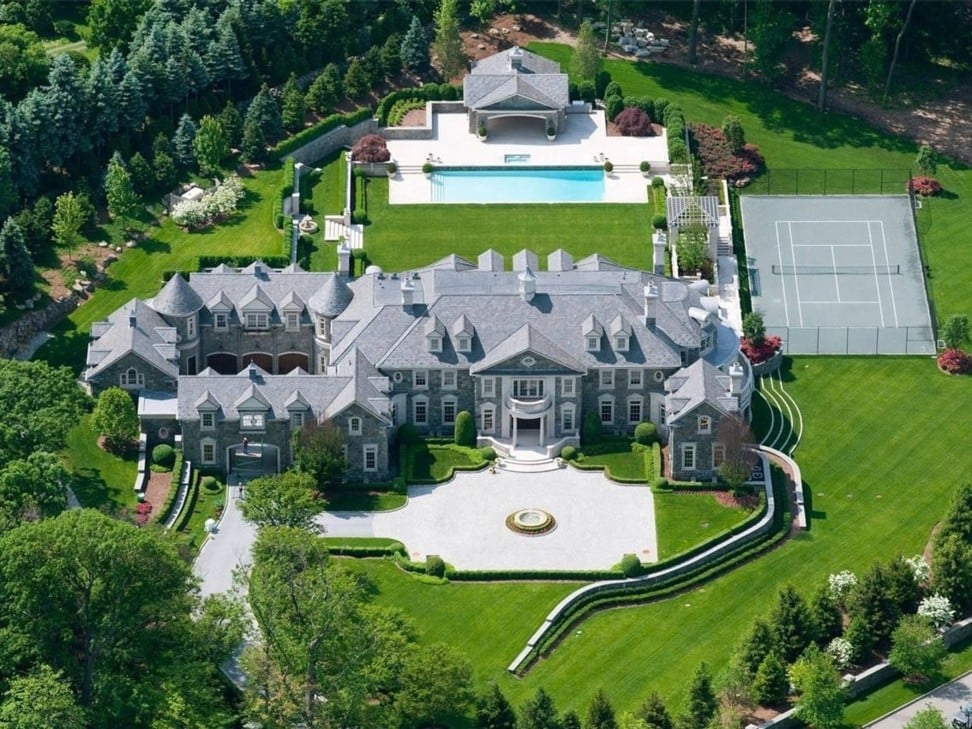 Stone Mansion in Alpine, New Jersey, which was put up for sale before the owners moved in. Photo: Sotheby’s International Realty Affiliates/Facebook