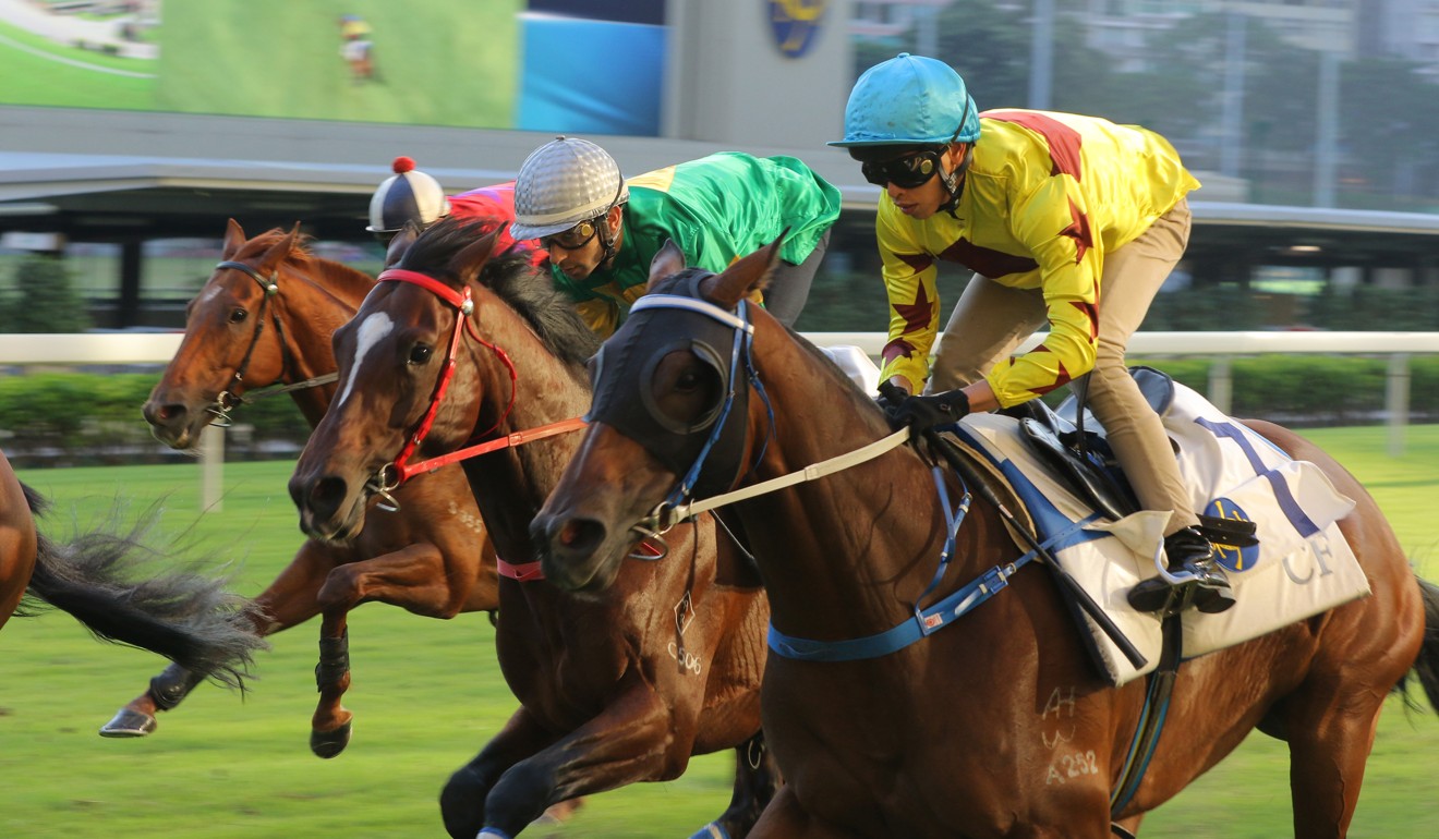 Southern Legend trials under Vincent Ho at Happy Valley on Friday morning.