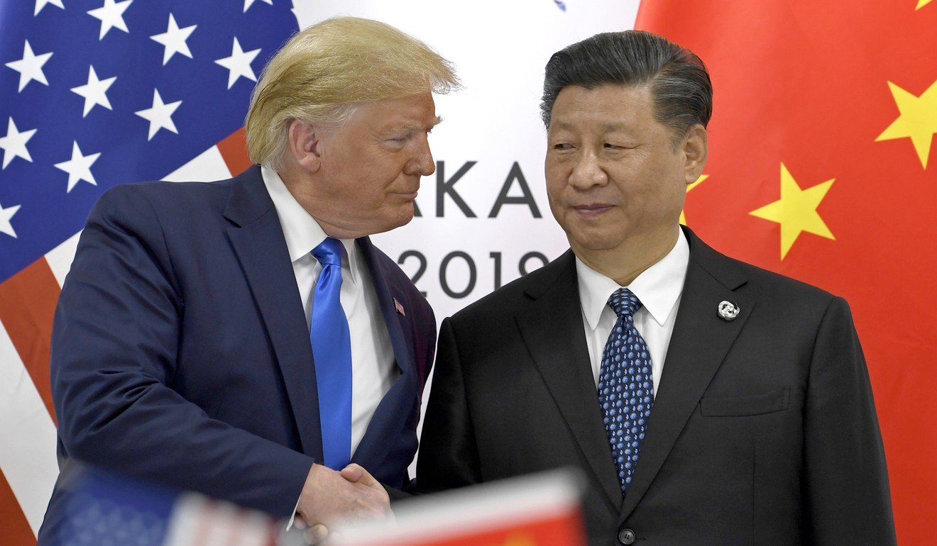 US President Donald Trump and Chinese President Xi Jinping. Photo: AP
