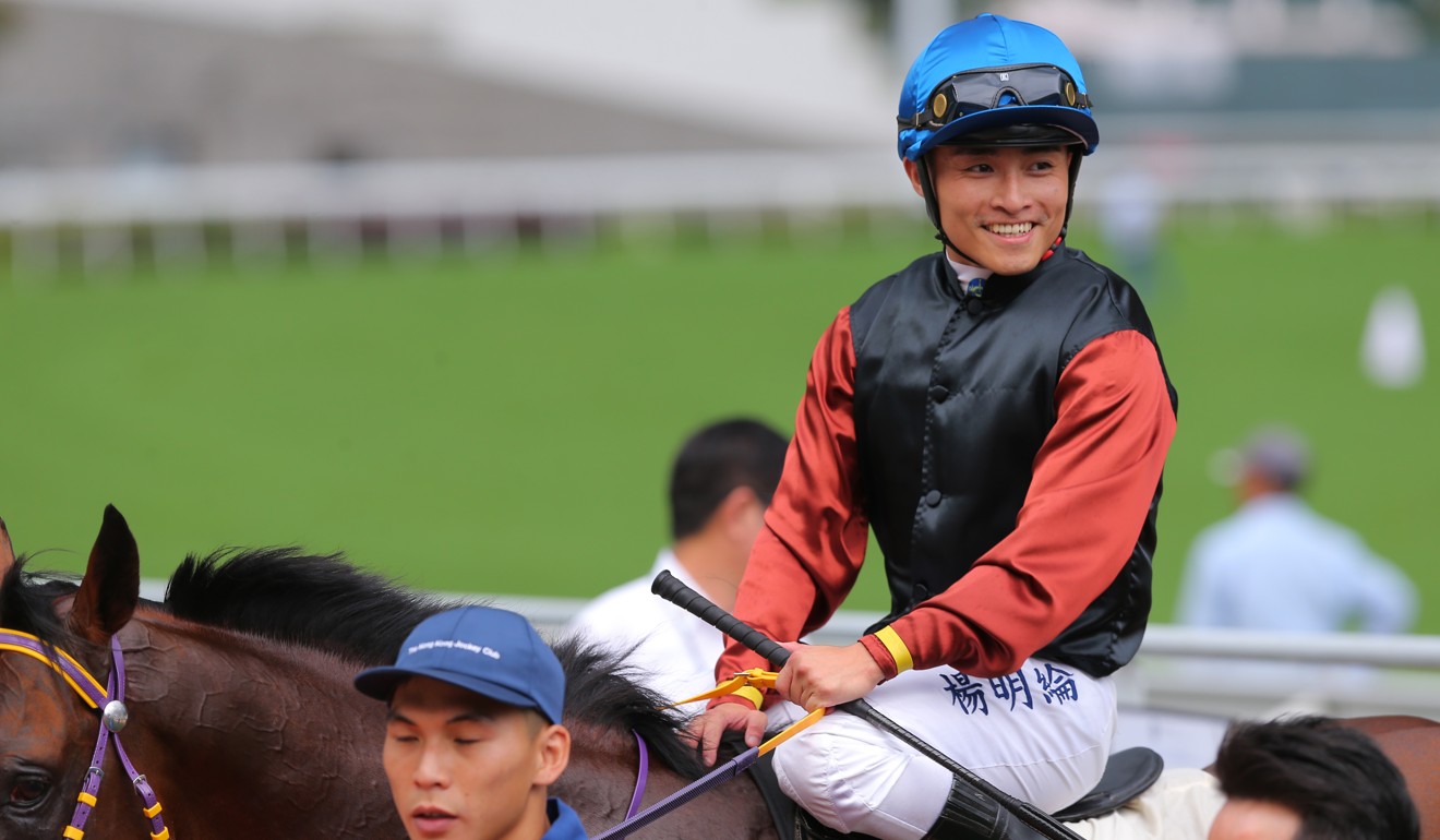 Jockey Keith Yeung aboard Ka Ying Master