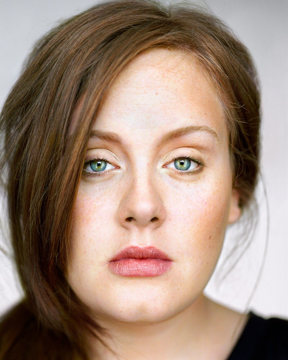 Close-up of Adele (2009). Photo: Courtesy of Martin Schoeller