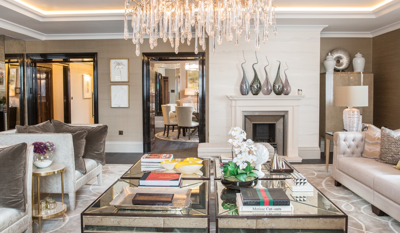 The interior of the penthouse at the Corinthia Hotel London. Photo: Charlie Dailey