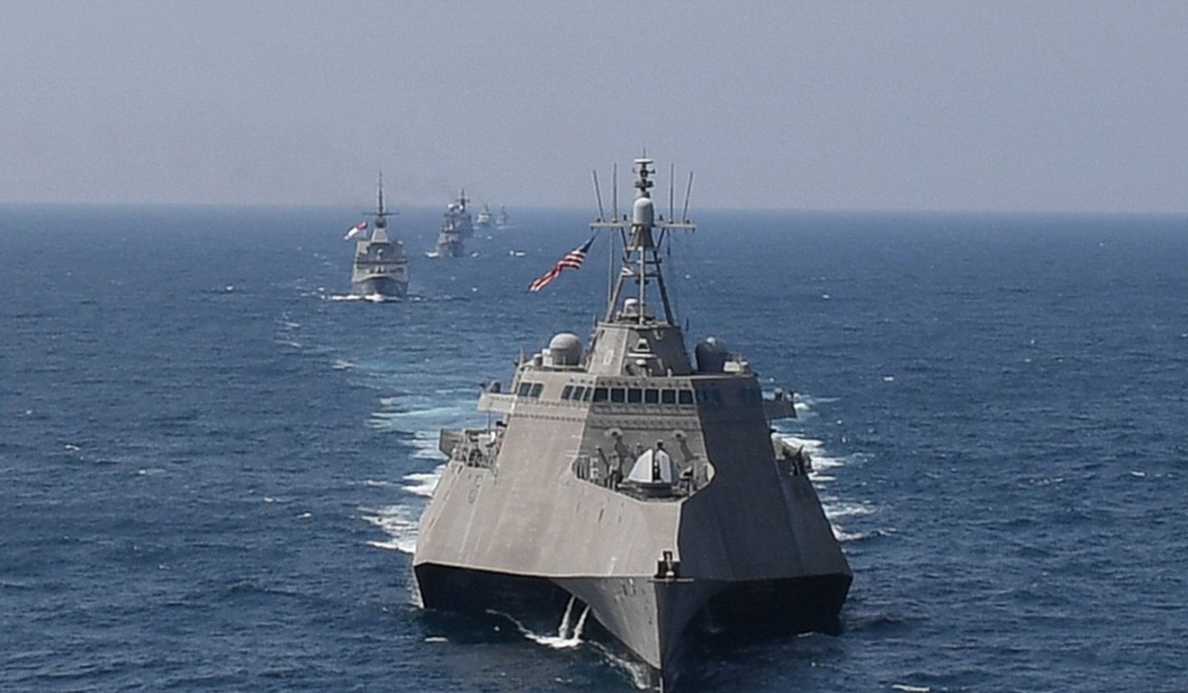 The United States is the dominant naval power in Southeast Asia. Photo: AFP