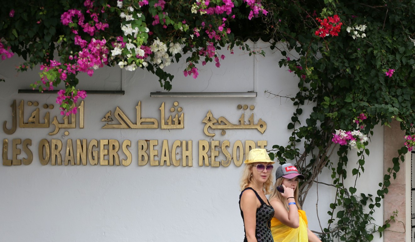 Les Orangers beach resort in Tunisia demanded that guests who were about to leave pay extra money for fear it wouldn’t be paid what it is owed by Thomas Cook. Photo: Reuters