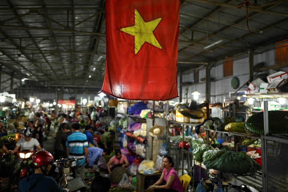 The Vietnamese economy has seen an influx in manufacturing and enjoyed higher exports to the United States since the beginning of the US-China trade war. This has helped offset the downstream effects of the slowing Chinese economy. Photo: AFP
