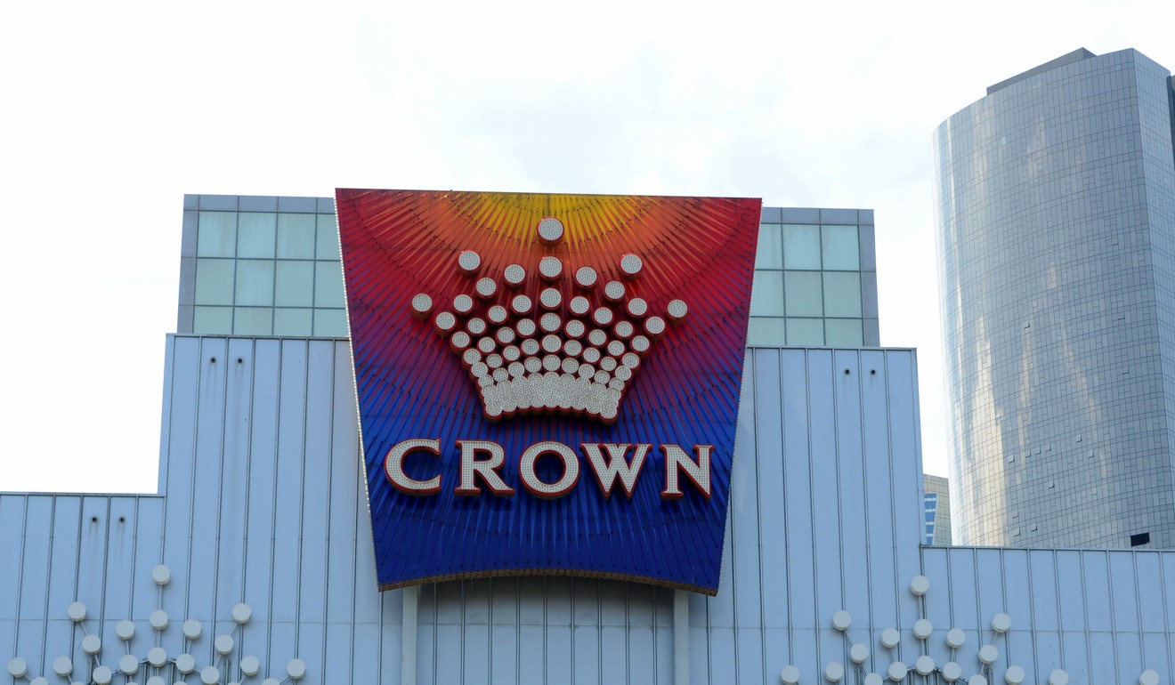 The Crown casino in Melbourne in October 2017. Photo: AFP