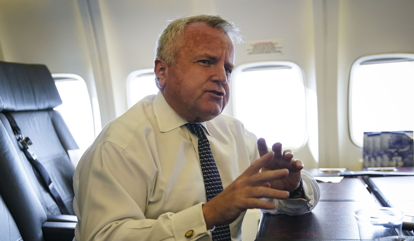 US deputy Secretary of State John Sullivan, shown on September 5, called Beijing’s programme for Uygurs in Xinjiang “a systematic campaign by the Chinese Communist Party to stop its own citizens from exercising their inalienable right to religious freedom”. Photo: Bloomberg