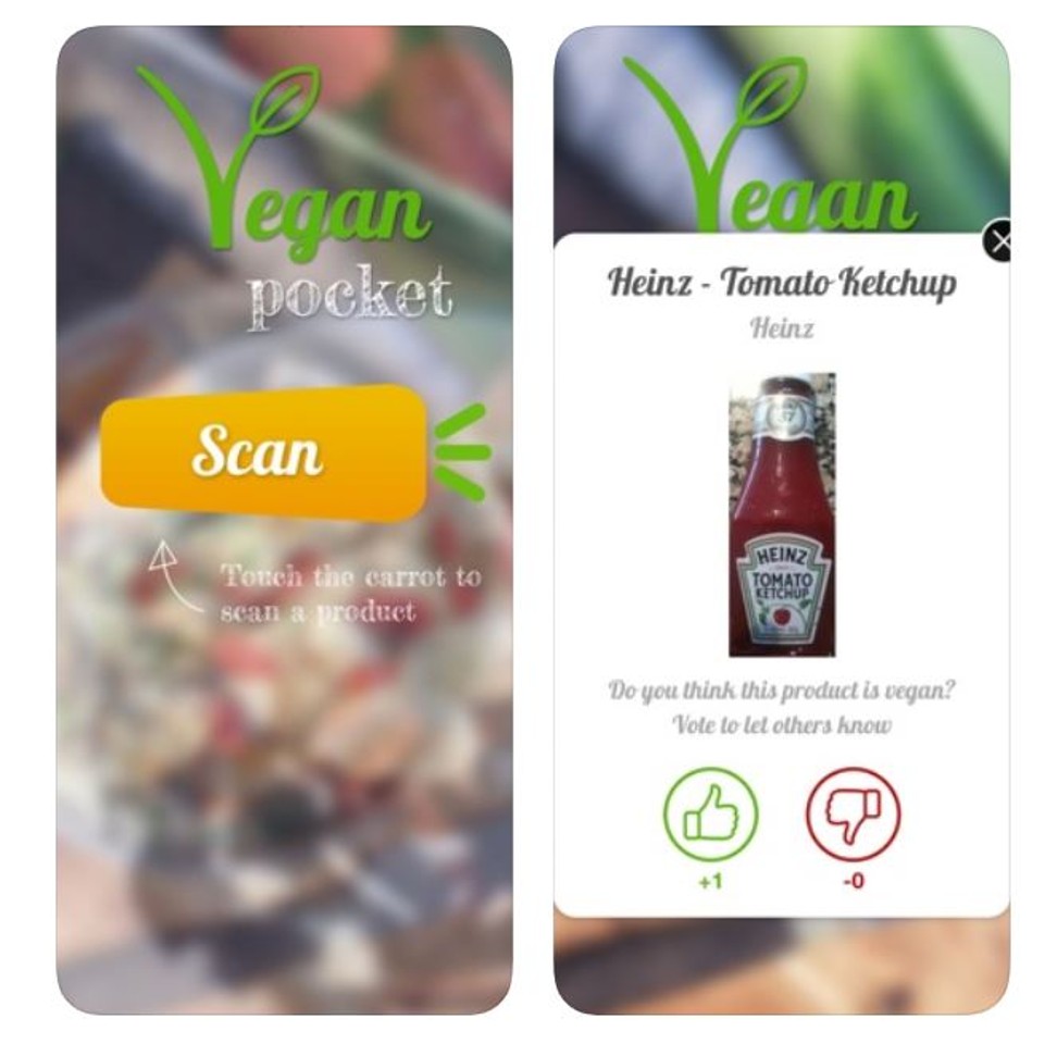 Vegan Pocket app