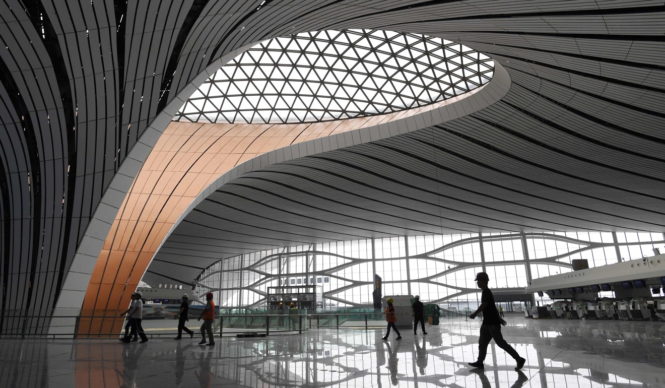 Beijing’s new airport cost US$11 billion to build. Photo: AFP