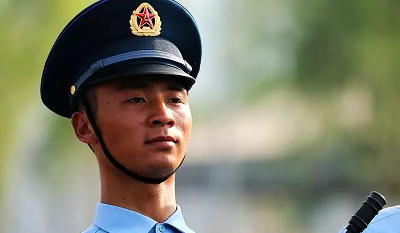 Cheng says he is ready to “continue the glory of the airborne troops” at Tuesday’s parade. Photo: Thepaper.cn