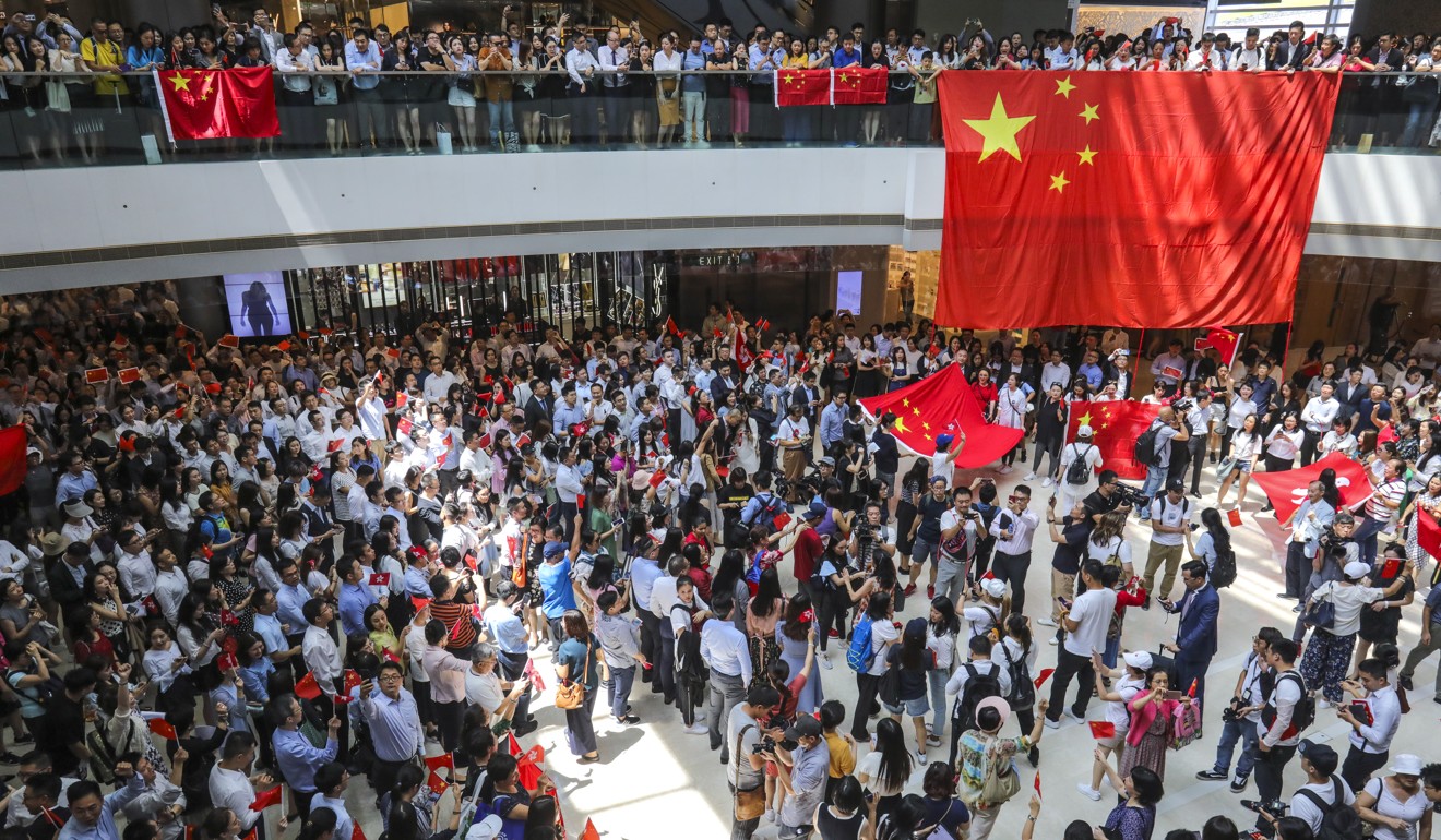 Jason Ng found himself in the centre of a social media storm over comments he made about pro-Beijing activists, who had gathered at IFC Mall in Central on September 12. Photo: May Tse