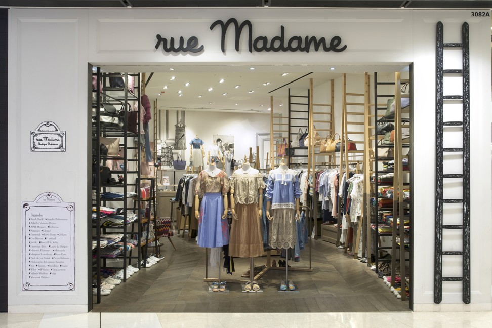 Hong Kong-based multi-label boutique Rue Madame at the IFC Mall in Central.