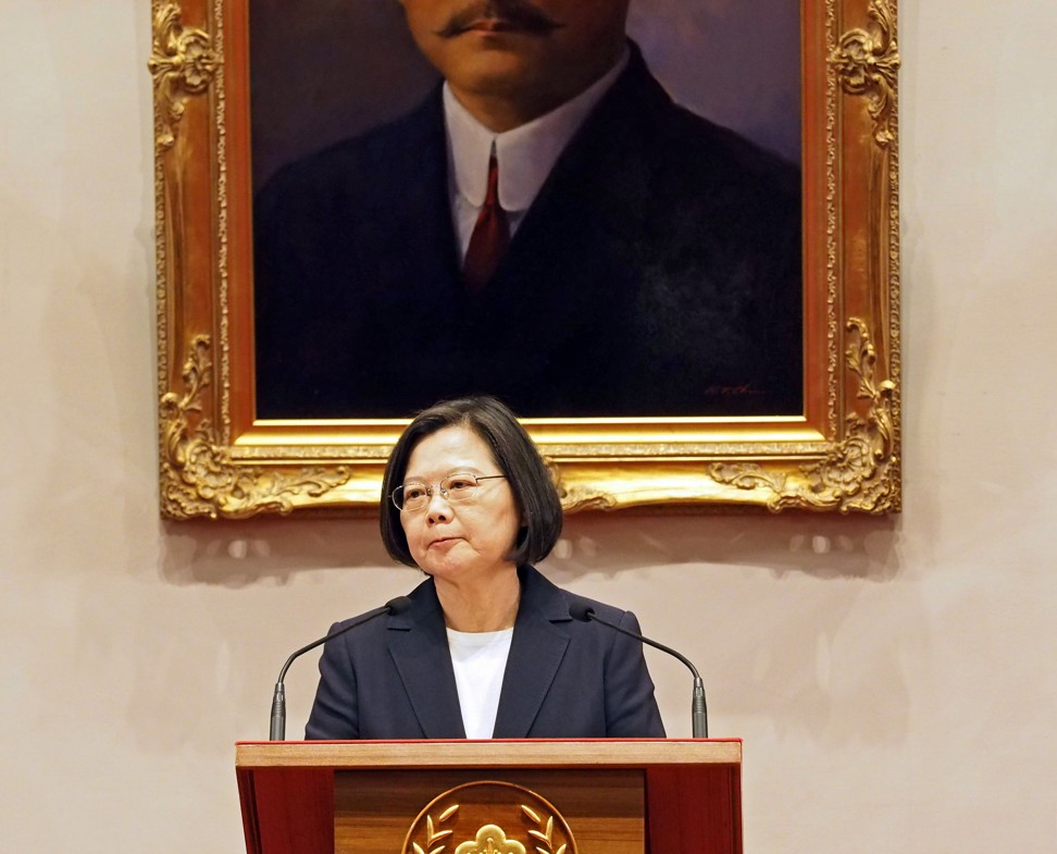 Taiwan’s President Tsai Ing-wen. Photo: EPA