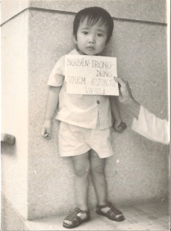 A picture, date unknown, of a young David Matthew Redmon featuring his Vietnamese name Nguyen Trong Dung. Photo courtesy of David Matthew Redmon