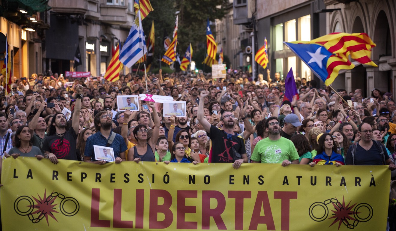 ‘The repression won’t stop us’: thousands take to the streets in ...