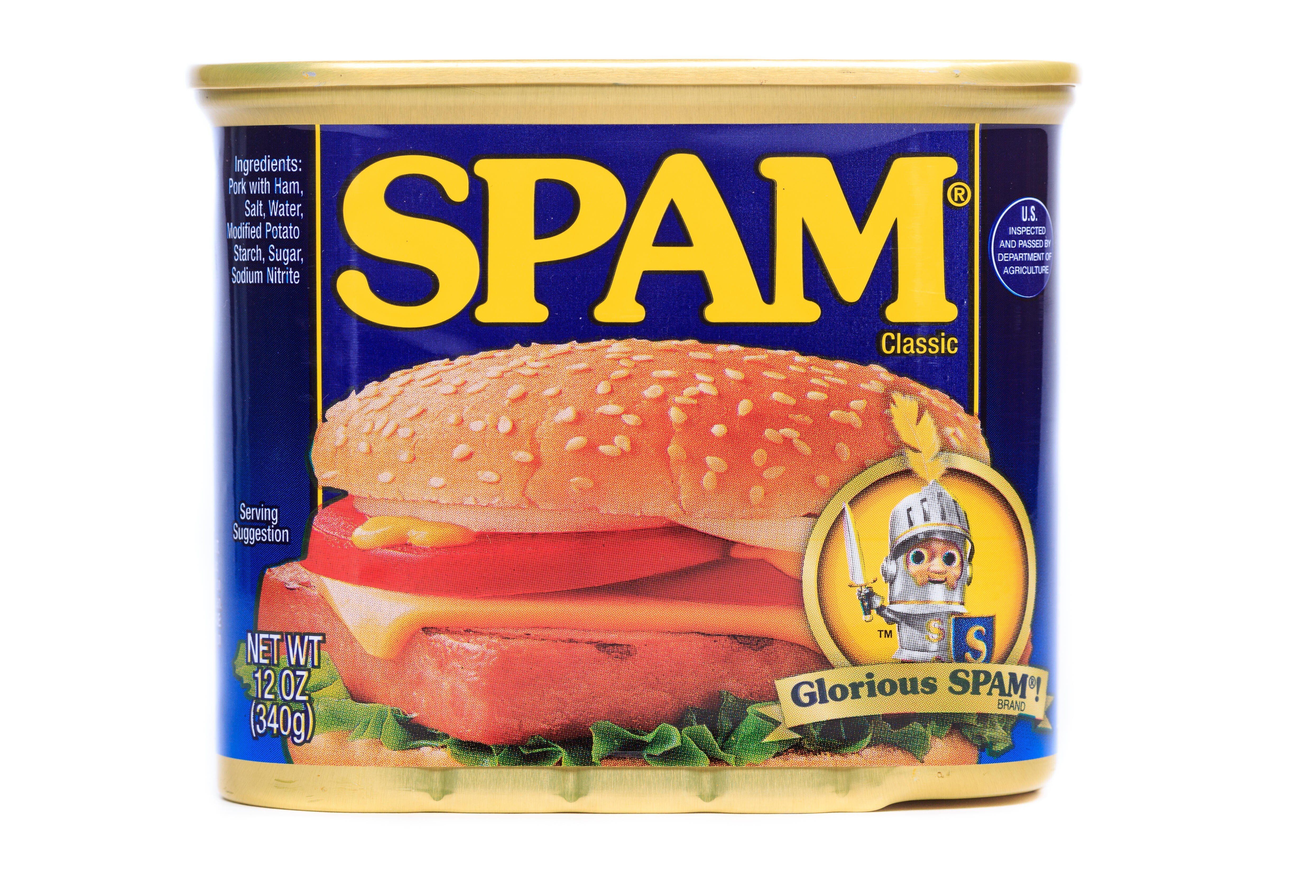 Spam was invented in 1937 in the small town of Austin, in the US state of Minnesota, but it wasn’t until World War II that sales boomed and it became a worldwide hit. Photo: Alamy
