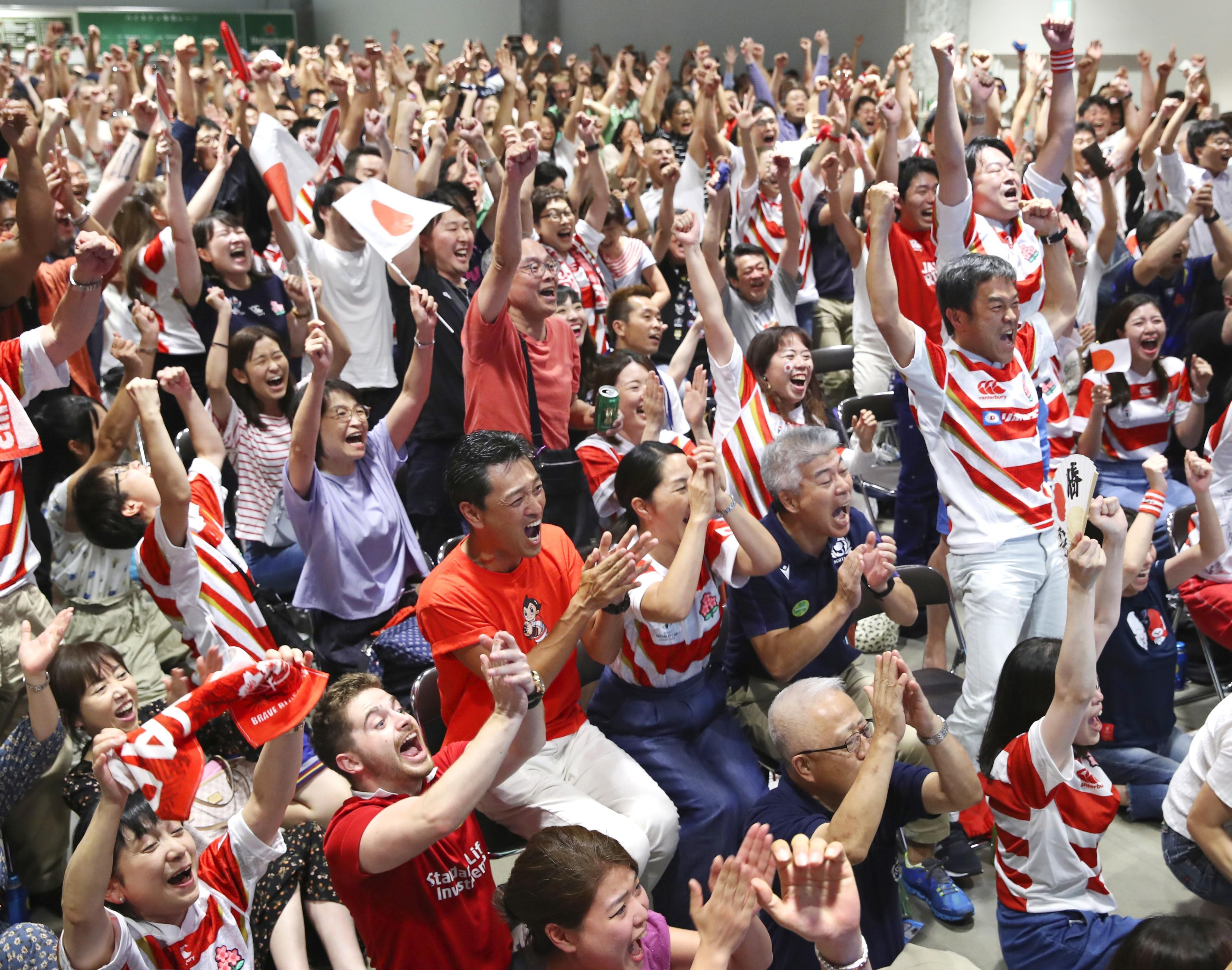 Rugby World Cup 2019 Everyone Is Japanese Right Now After Huge Win Over Ireland South China Morning Post