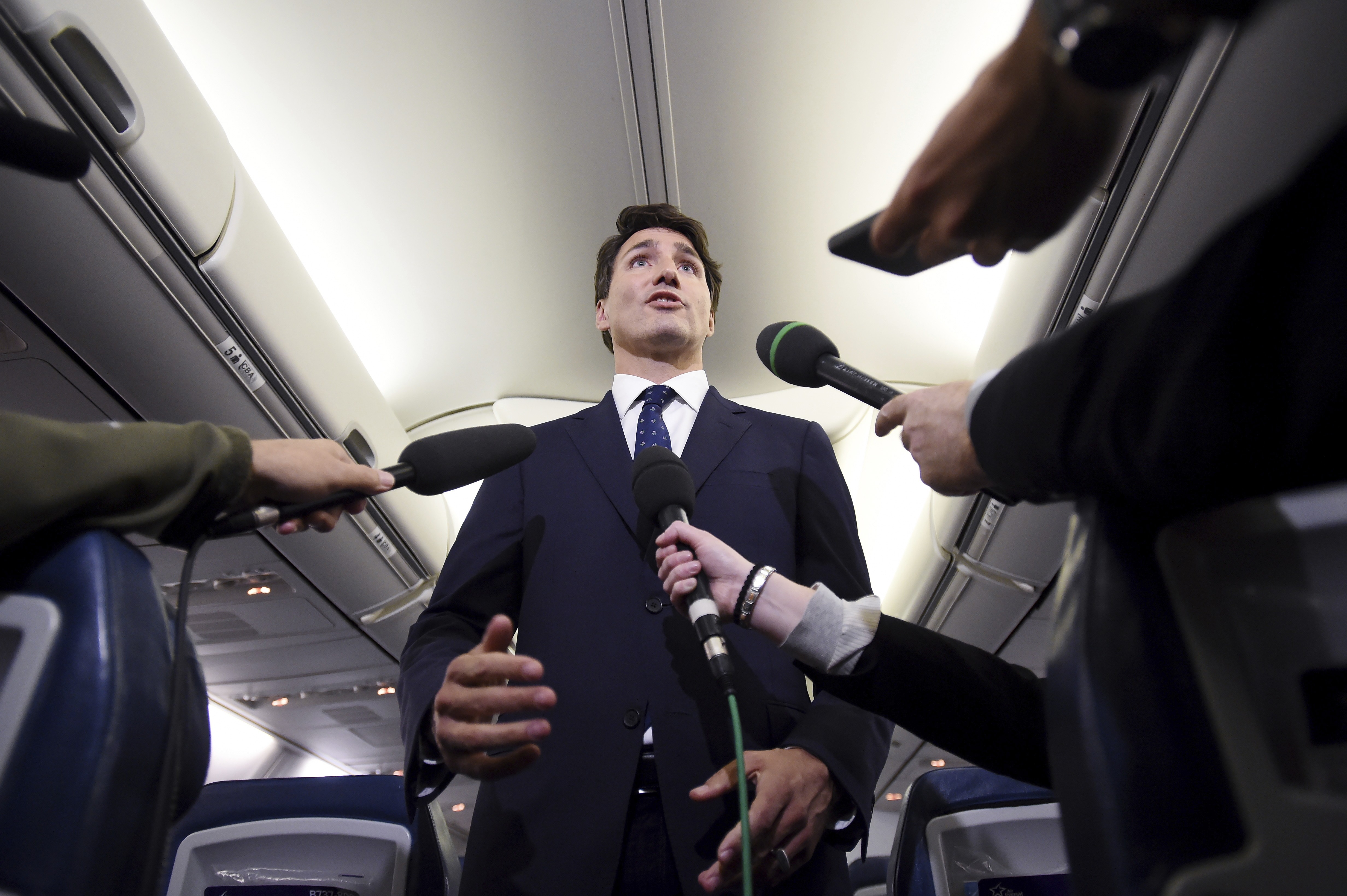 Canadian leader Justin Trudeau is under fire over photos and videos of an act he put on years ago. Photo: The Canadian Press via AP