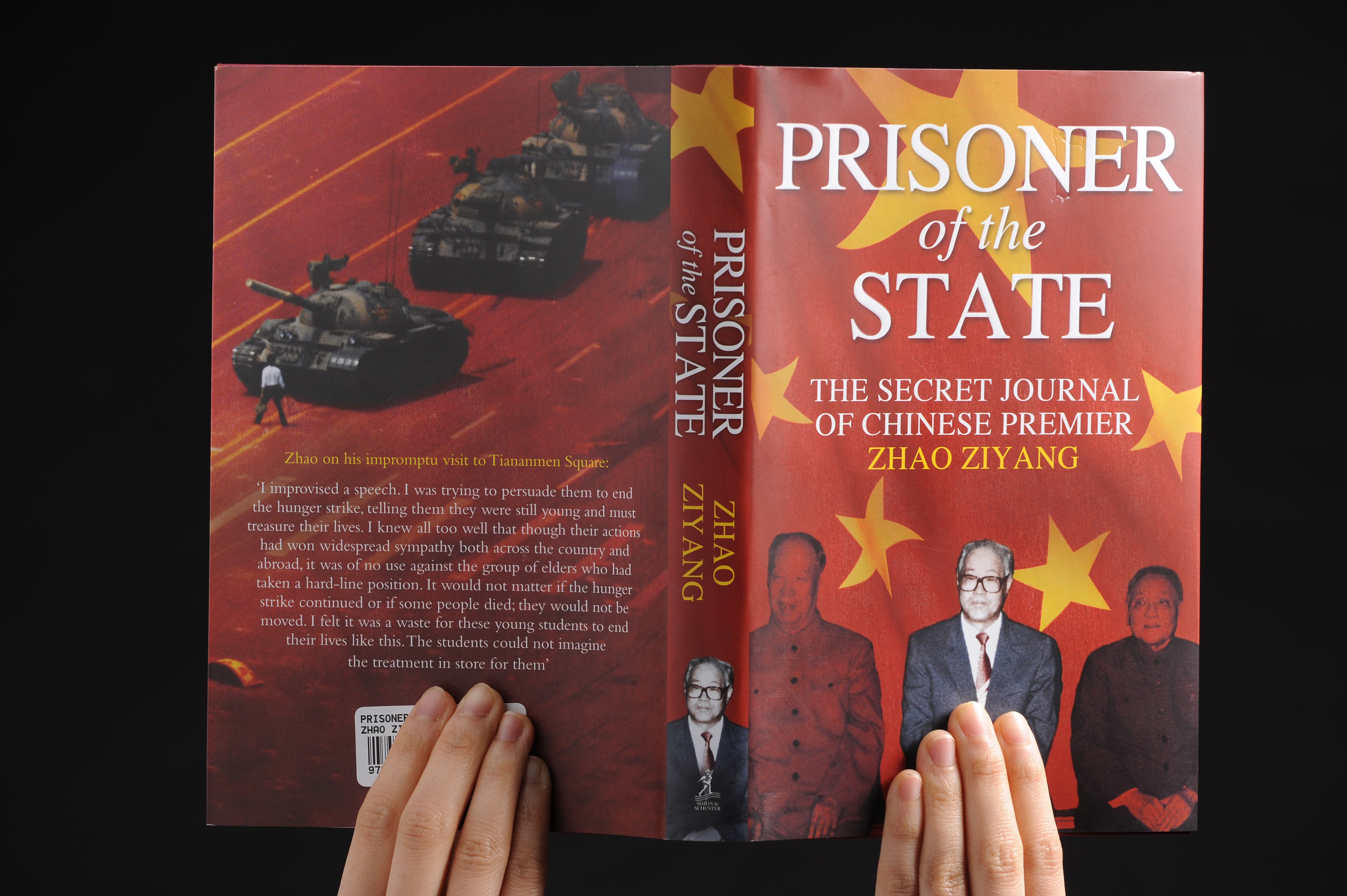 The cover of deposed Chinese leader Zhao Ziyang’s memoirs, released in Hong Kong in May 2009, ahead of the 20th anniversary of the June 4 Tiananmen Square crackdown, which he opposed. Photo: K.Y. Cheng