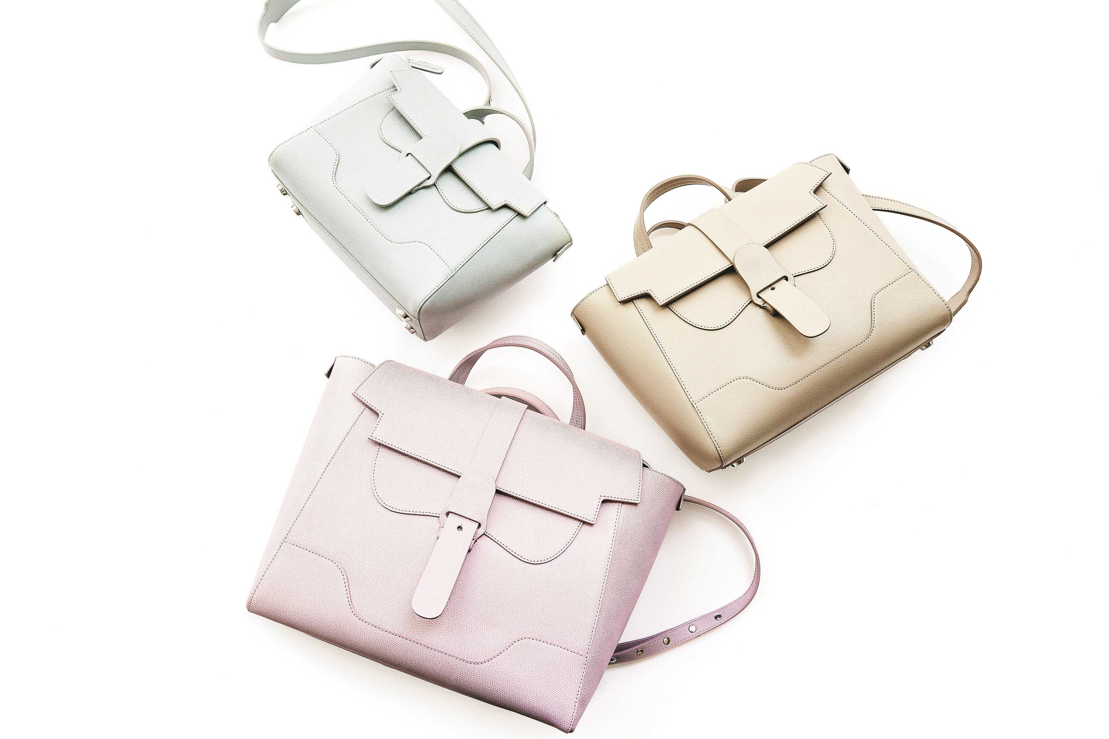 Senreve, Bags, Senreve Aria Belt Bag Pink Blush Leather