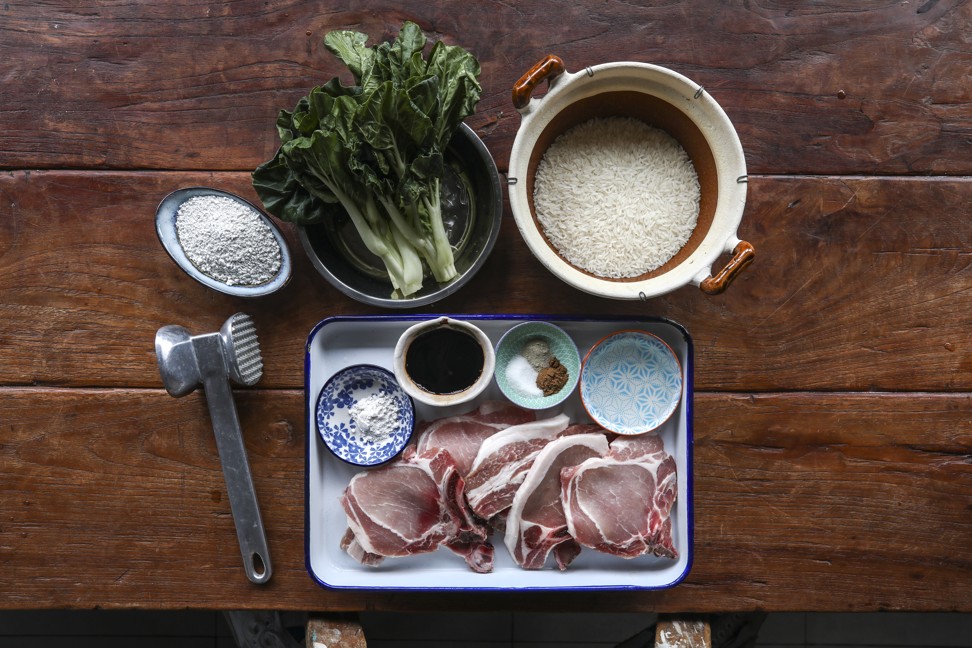 The ingredients for the dish. Photo: Jonathan Wong