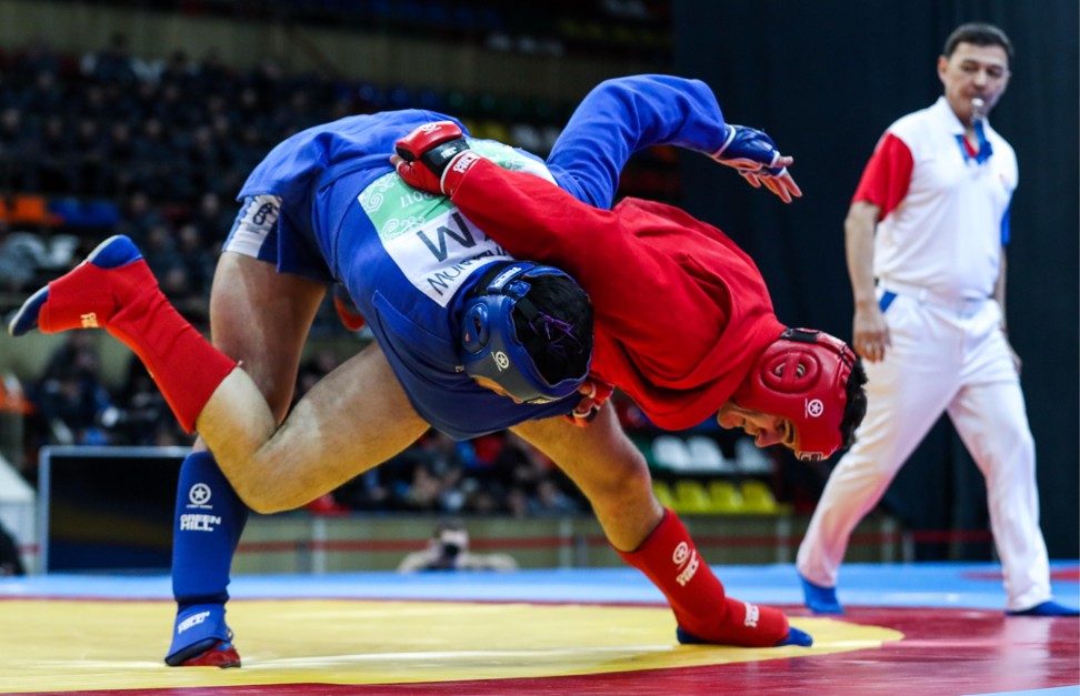 Sambo, which Battulga excelled at in the 1980s. Photo: Alamy
