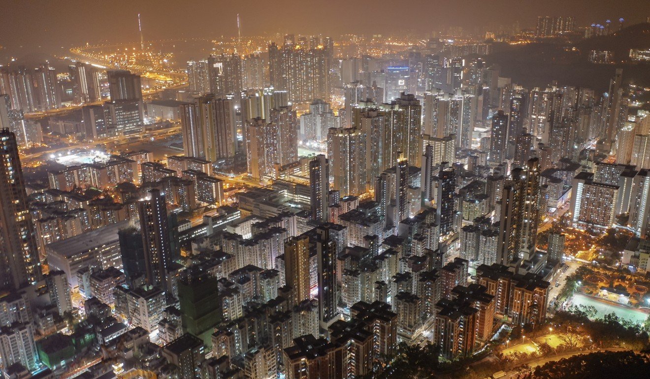 Densely packed housing in Sham Shui Po, one of Hong Kong’s busiest districts. Photo: Martin Chan