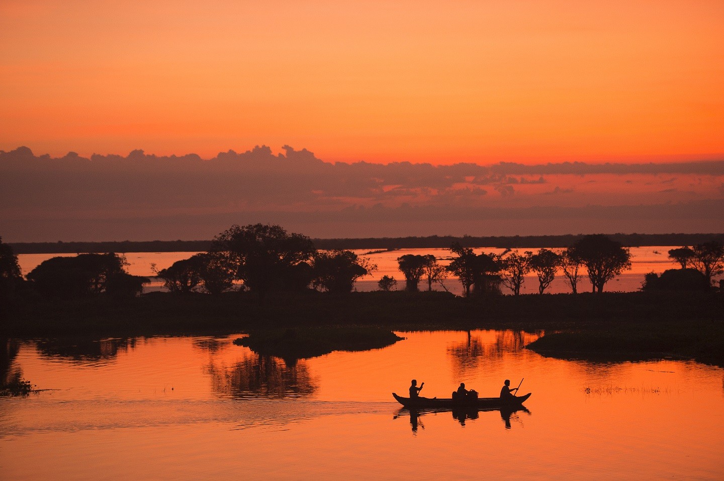 Catch a romantic sunset in Cambodia. Photo: Lightfoot Travel