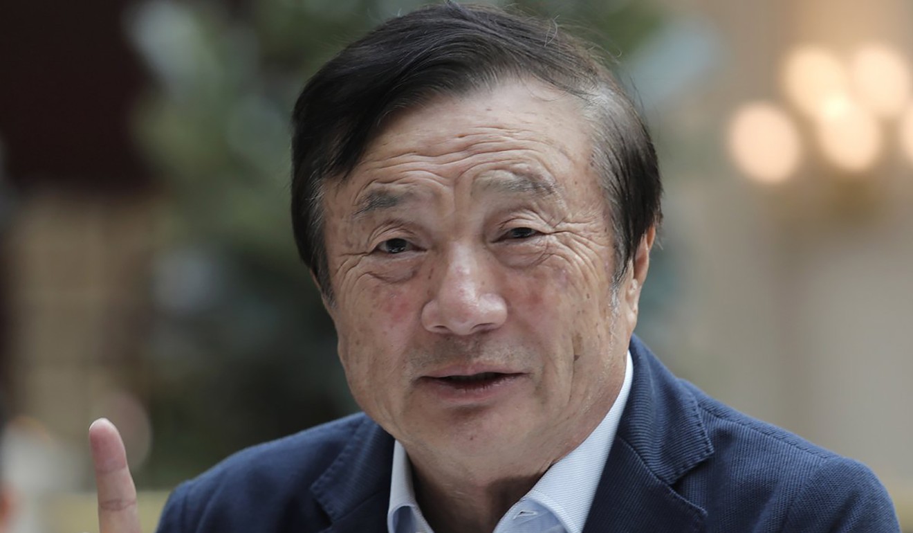 Huawei's founder and CEO, Ren Zhengfei, has offered to license its 5G technology to a US company. Photo: Handout