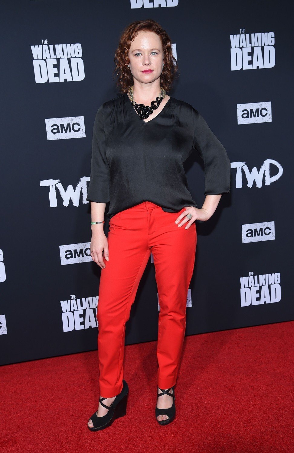 US actress Thora Birch plays Gamma in Season 10 of The Walking Dead. Photo: AFP