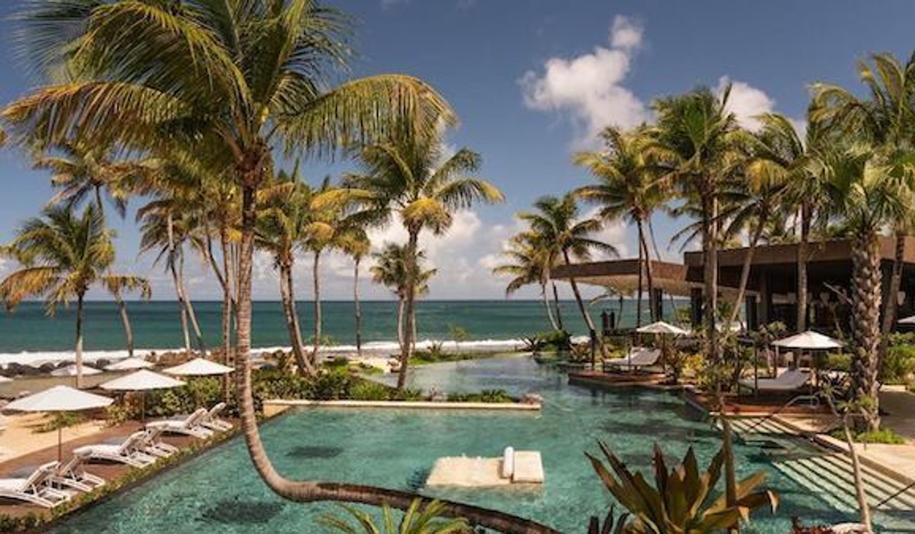 The Ritz-Carlton Dorado Beach rooms have outdoor showers and open-air living rooms.