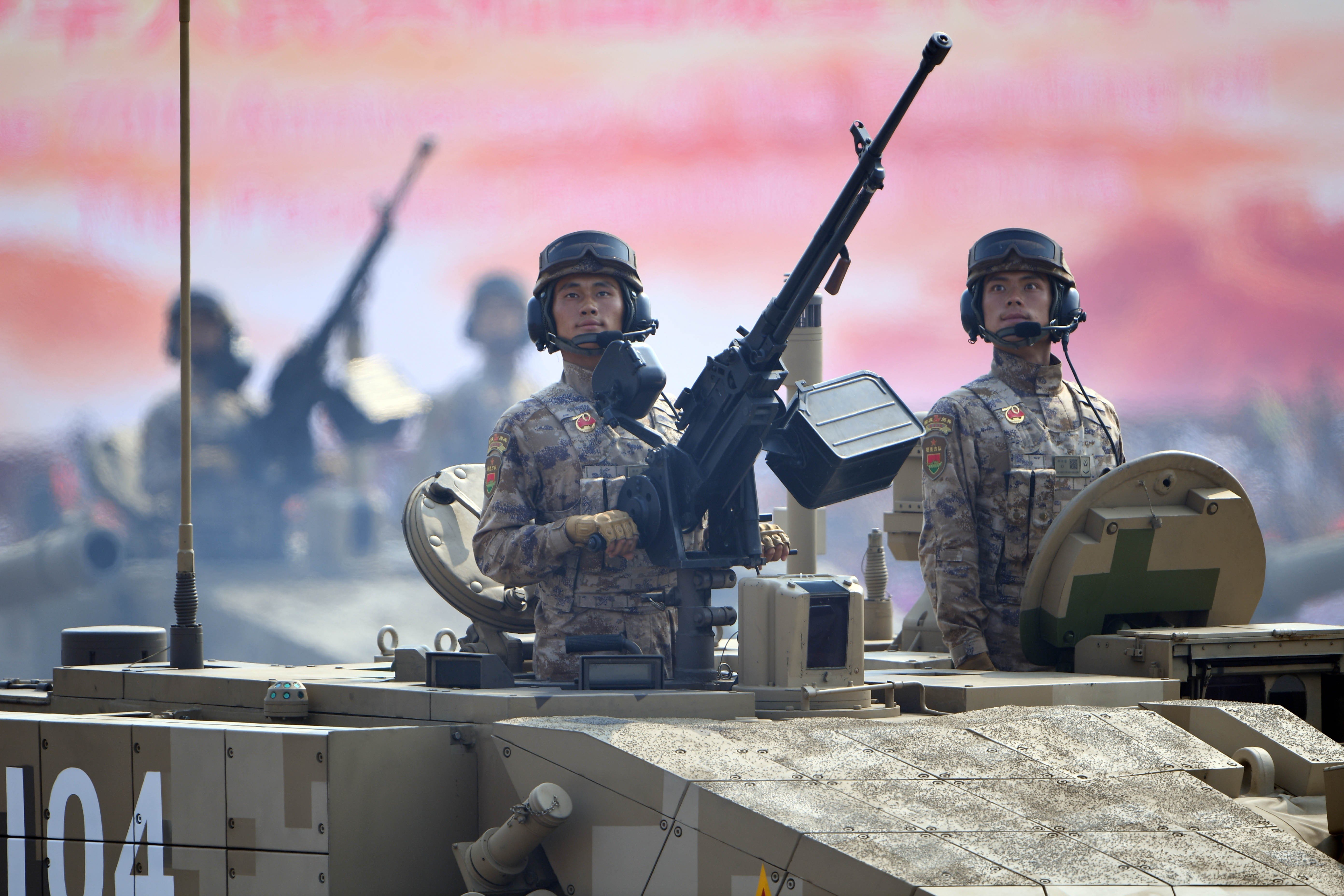 Troops take part in a military parade on China’s National Day on October 1. The parade featured some of the People’s Liberation Army’s most sophisticated arsenal – a show of power that would not go down well with the many already rankled by Beijing’s growing assertiveness on the global stage. Photo: Xinhua