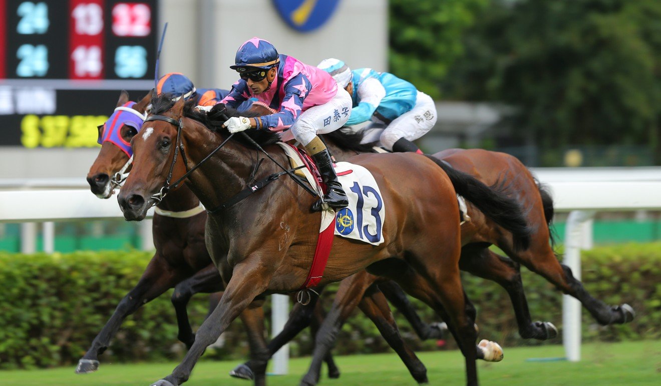 Chicken Dance lets down to win easily at Sha Tin on Sunday.