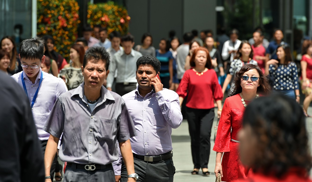 For the first time since December 2017, there are more unemployed people than there are jobs available in Singapore. Photo: AFP