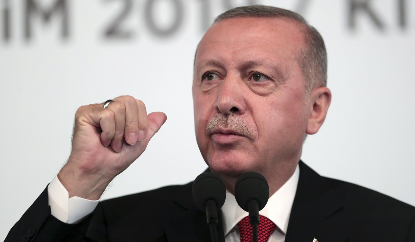 Turkey’s President Recep Tayyip Erdogan. Photo: Presidential Press Service via AP
