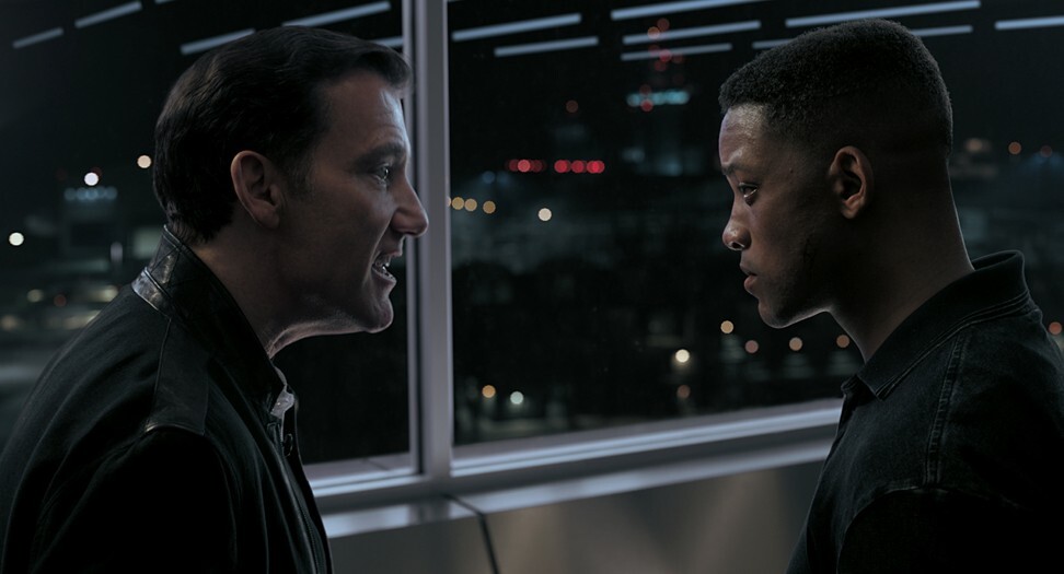 Clive Owen and a younger Will Smith in a still from Gemini Man.