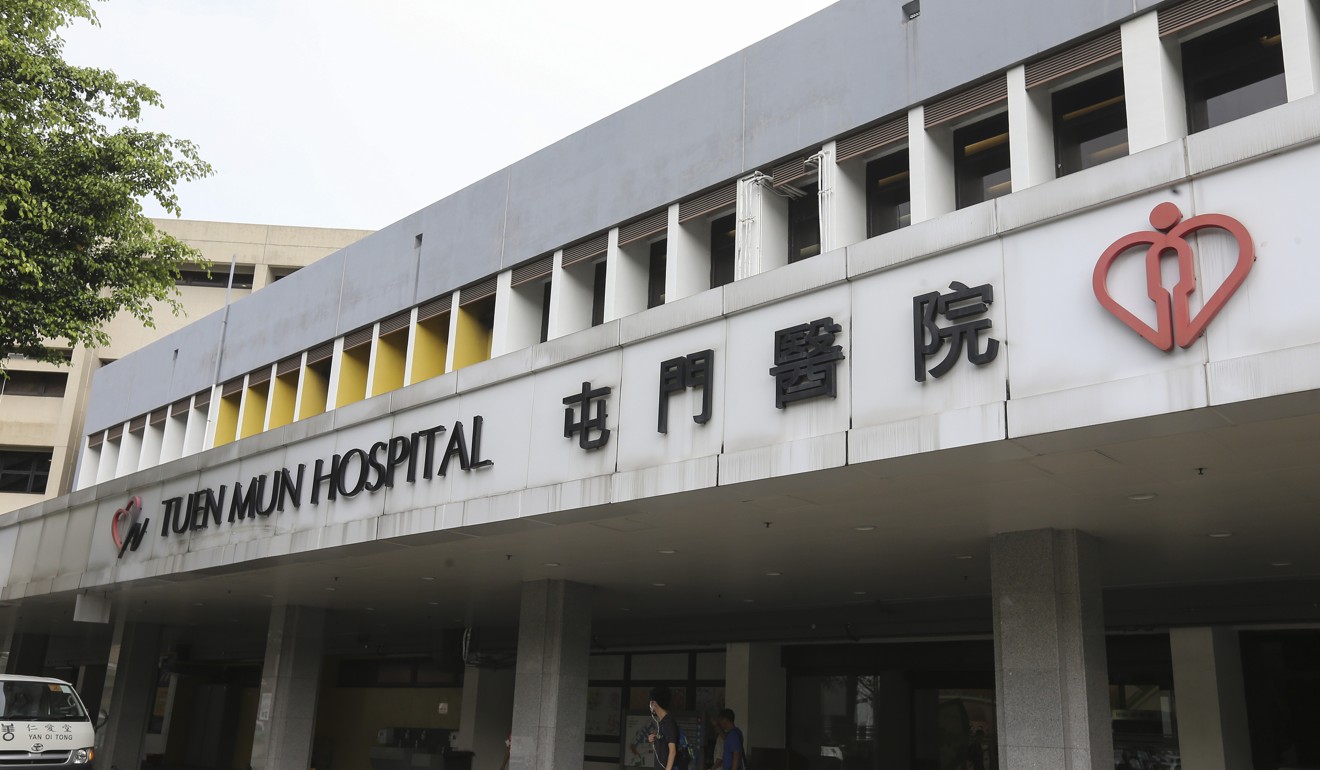Tuen Mun Hospital, where protesters were taken after Monday’s clashes. Photo: Dickson Lee