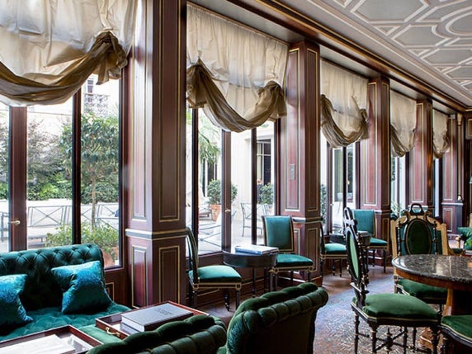 La Réserve Hotel & Spa is just steps from the Champs-Élysées in Paris.