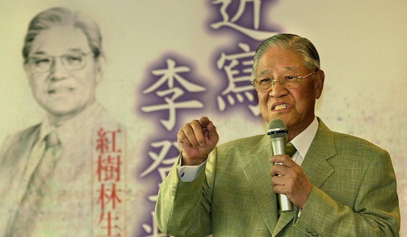 Lee Teng-hui’s presidency saw the start of a shift towards a specifically Taiwanese identity. Photo: AP
