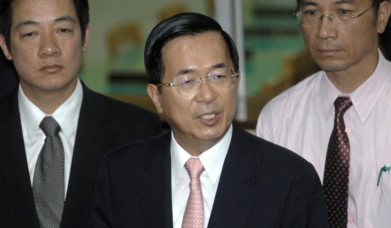 Former president Chen Shui-bian abandoned the annual military review on taking office in 2000. Photo: AFP