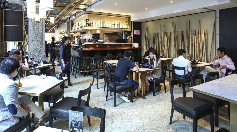 The interior of Wanomi in Central. Photo: Jonathan Wong