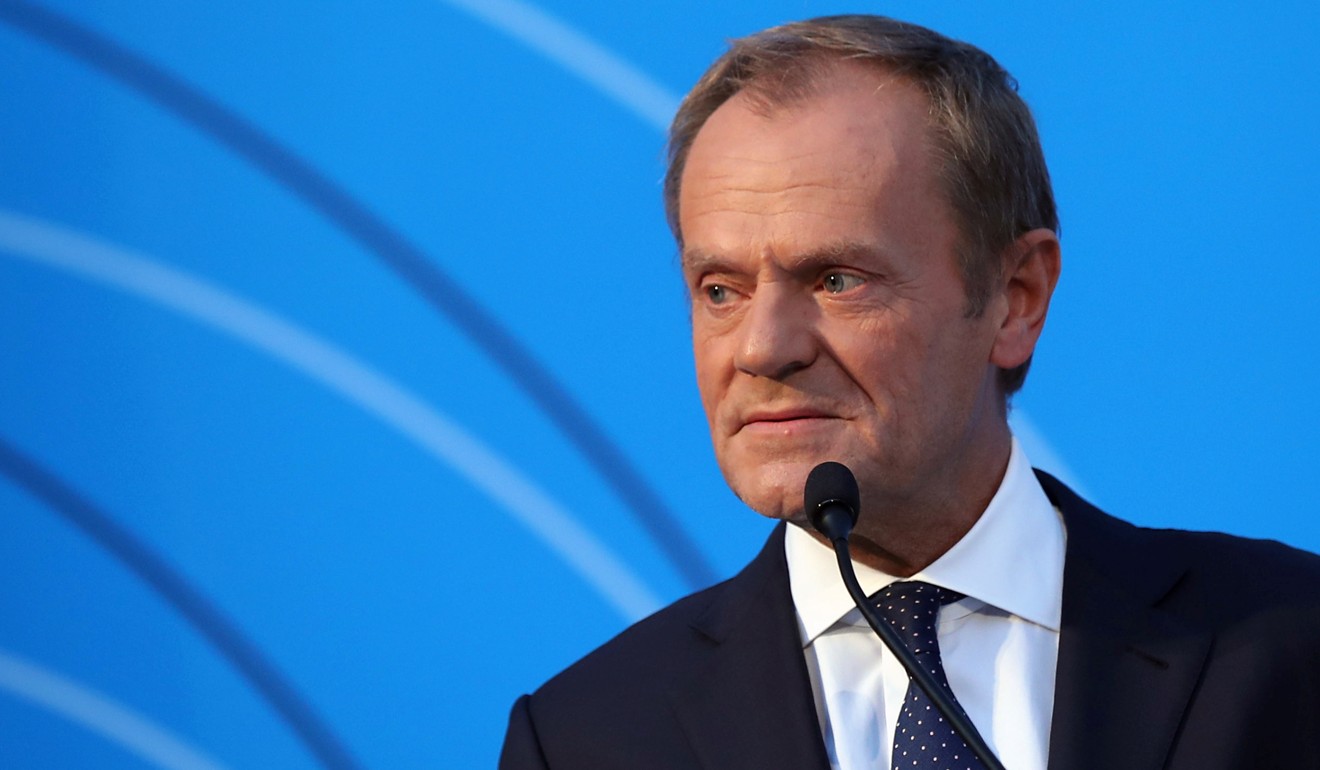 European Council President Donald Tusk welcomed the new developments but said there was ‘no guarantee’ of success. Photo: Reuters