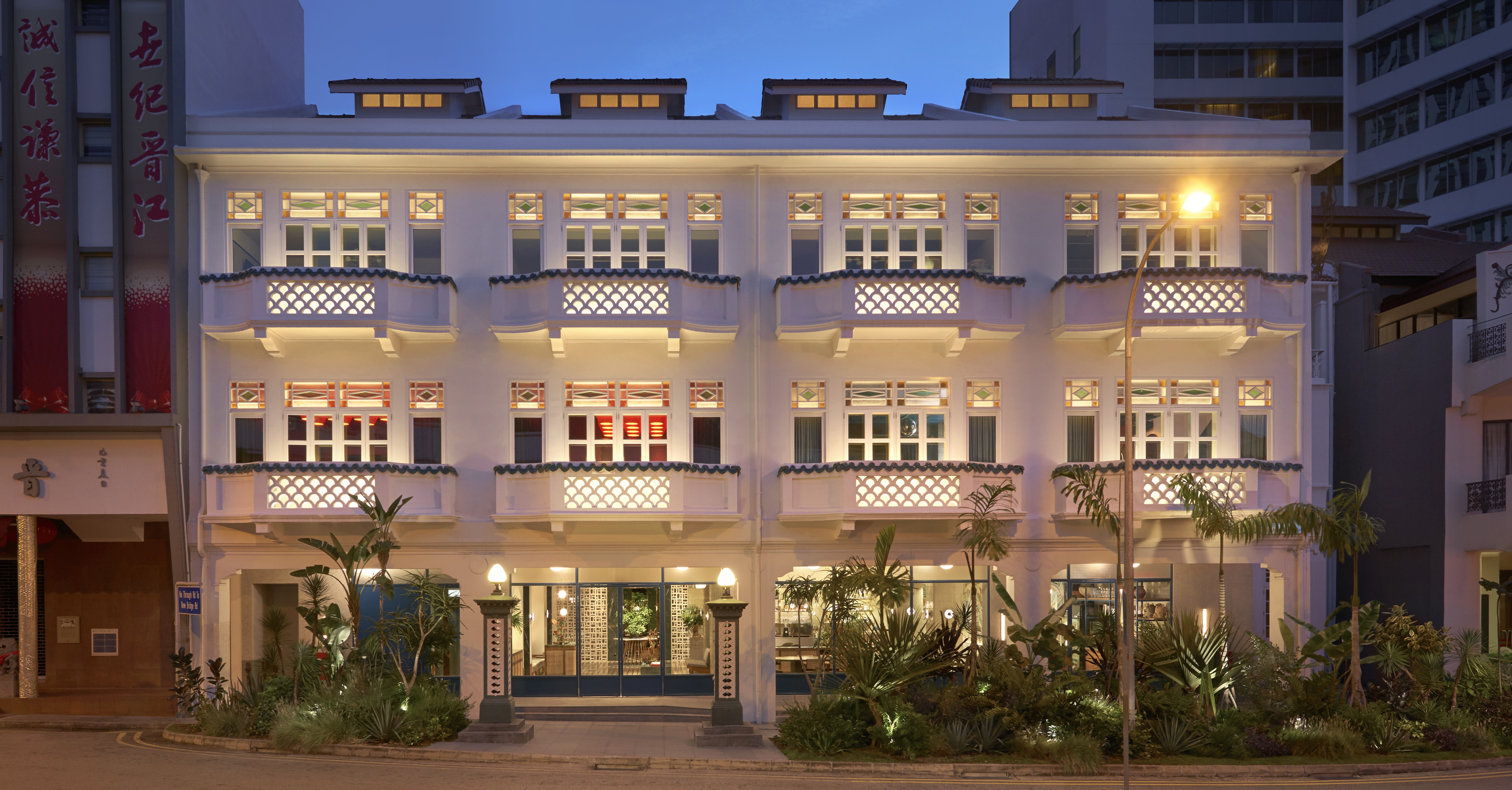 The majestic Straits Clan building in Singapore is an impressive symbol of the city’s revamped private club scene aimed at individuals from diverse backgrounds rather than families.